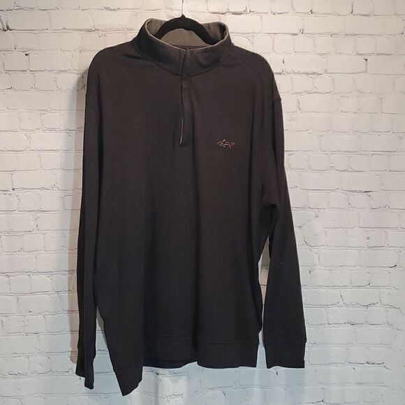 Men's Greg Norman quarter zip pullover sweatshirt size XXL - Picture 1 of 9